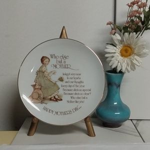 Mother's Day Commemorative Edition Holly Hobbie Plate